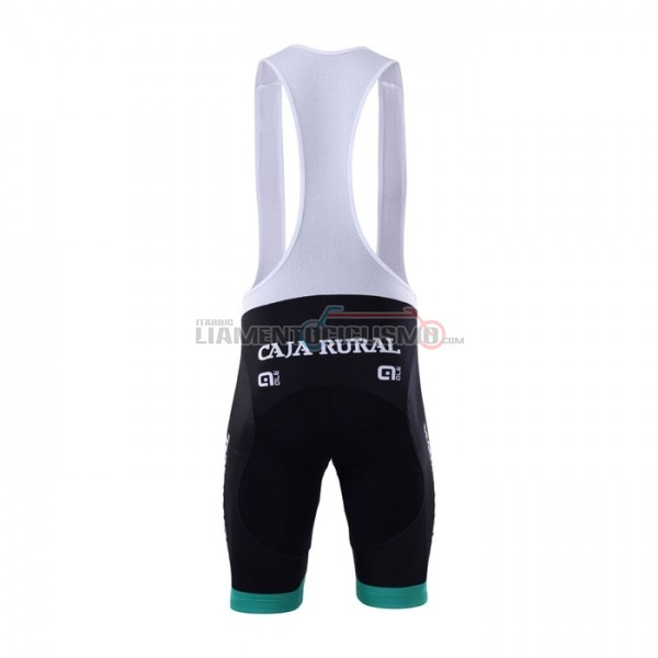 Abbigliamento Ciclismo Caja Rural Manica Corta 2018 Verde Bianco
